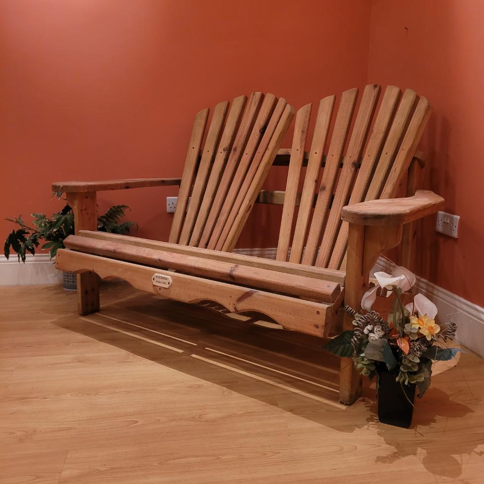 Super Thick XL Loveseat Adirondack Chair