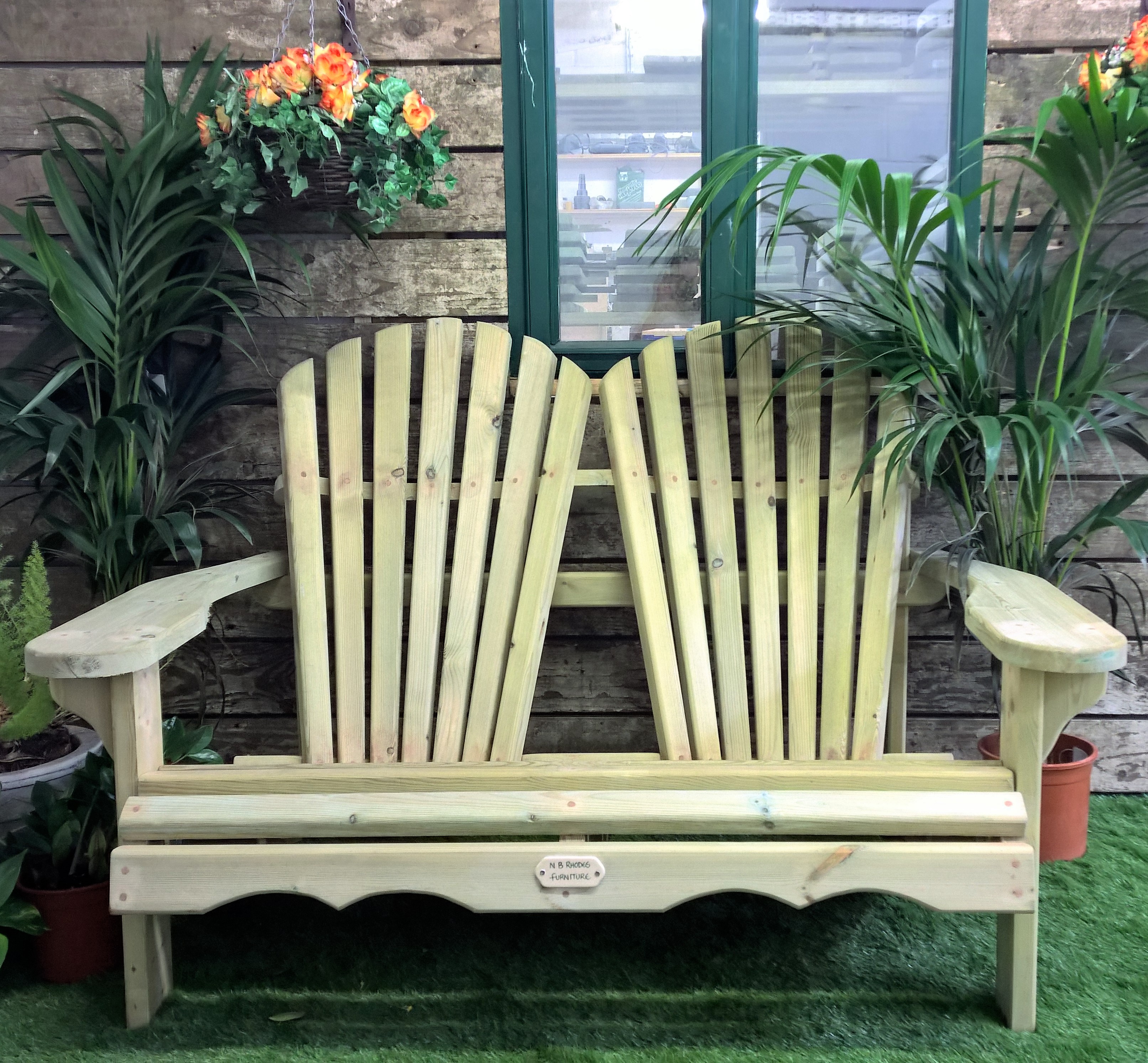 Super Thick XL Loveseat Adirondack Chair - Save 20% now £480 (was £601)