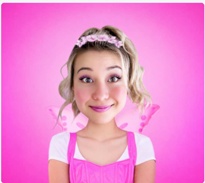 Auckland fairy entertainer at a kids birthday party