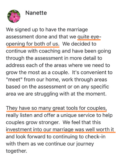 Google review from Nanette, 5 stars