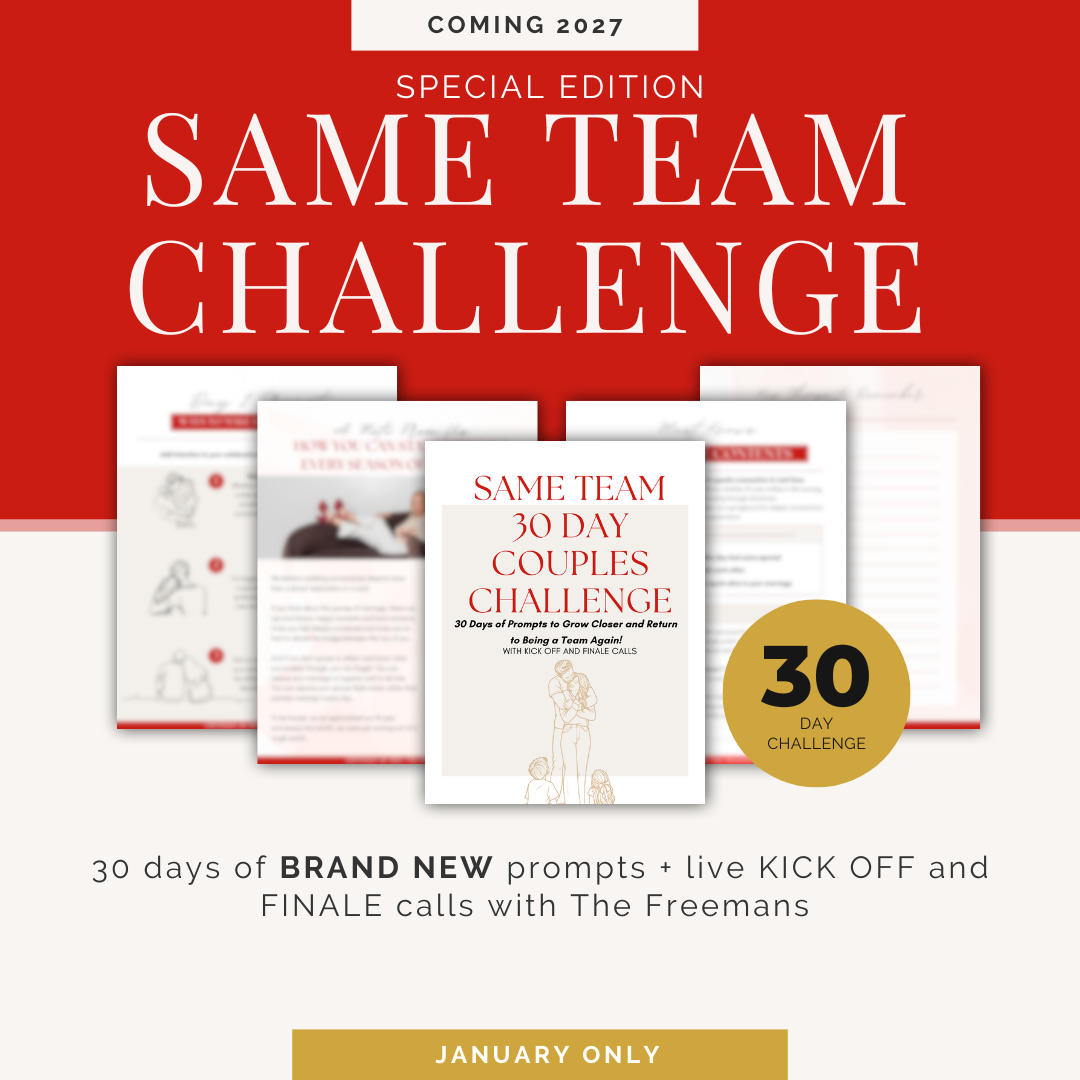 Special edition Same Team 30 Day Couples Challenge