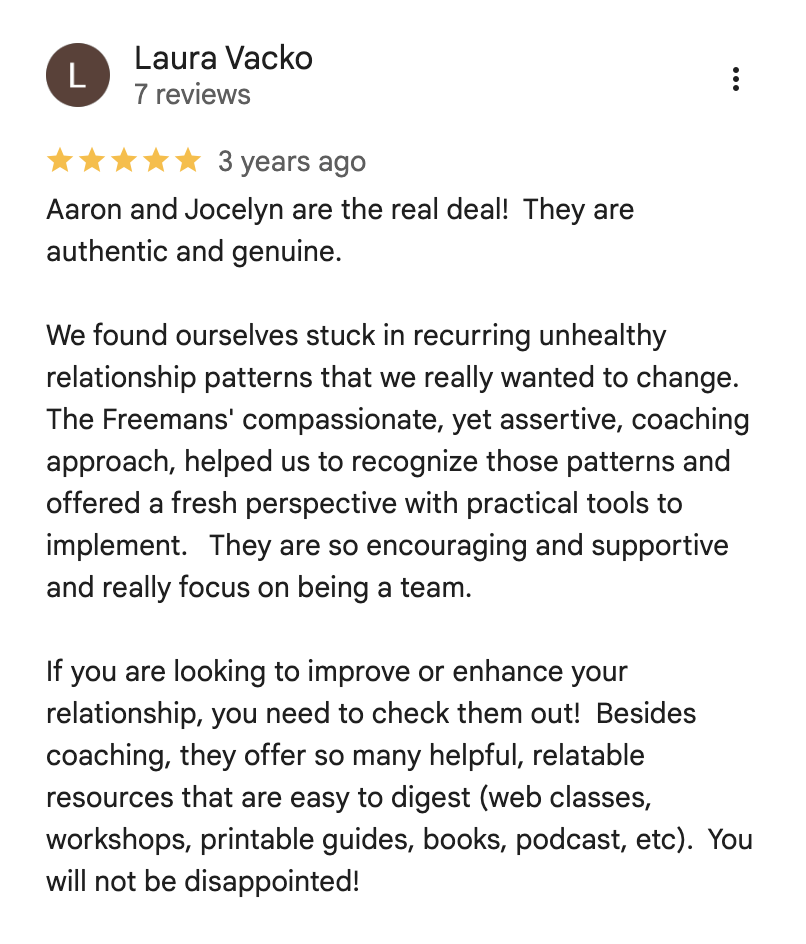Couple review of 2 on 2 marriage coaching