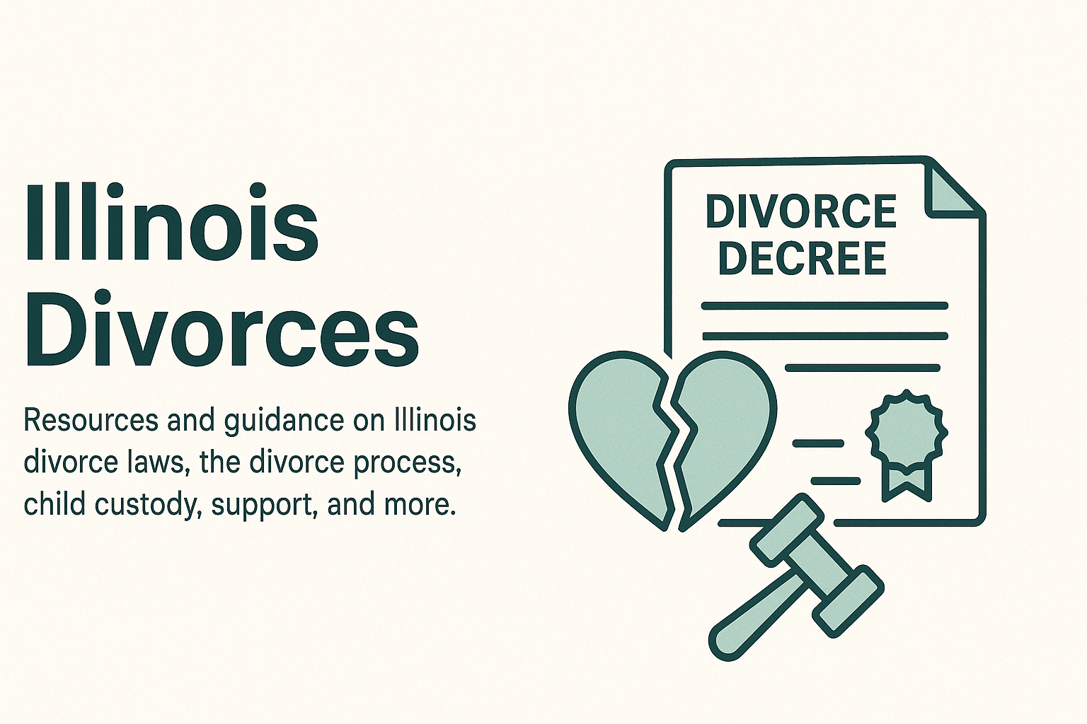 Legal notice to spouse in Illinois divorce, service of process explained, notifying respondent of divorce filing, timelines for service of process