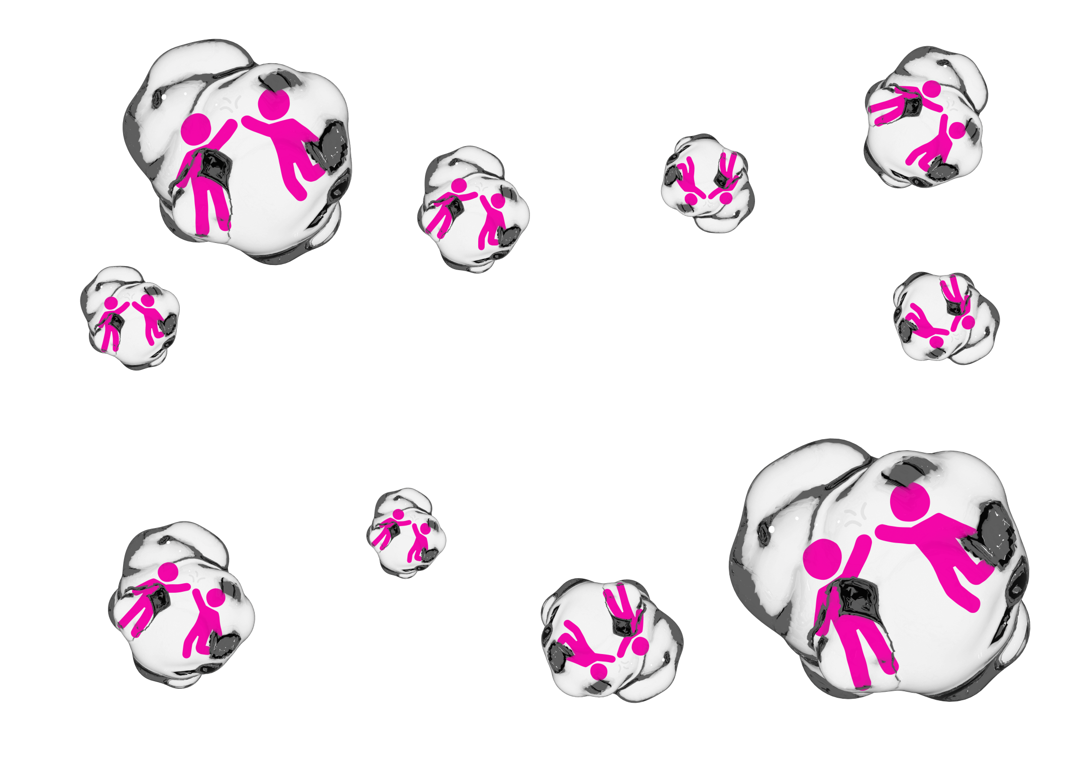 Tematski modri mehurčki Fanfare