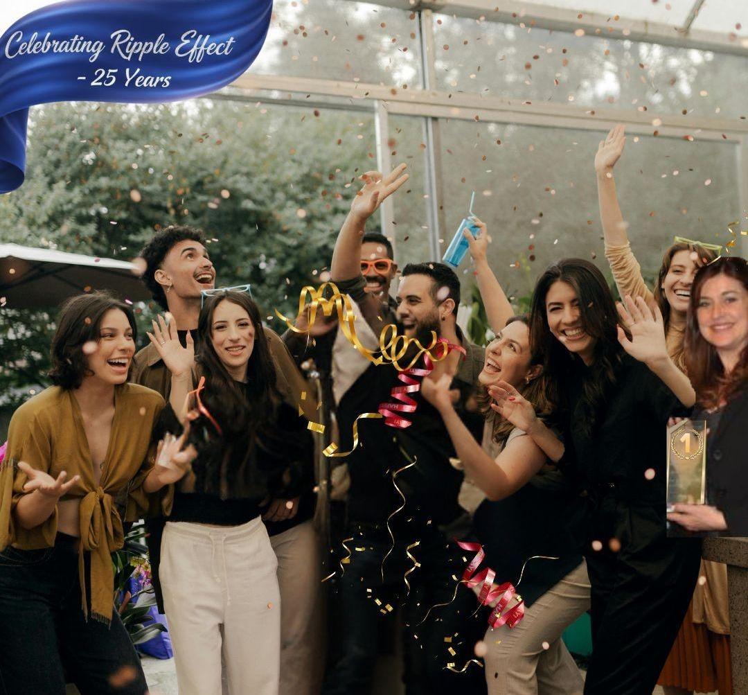 Team Photo of Ripple Effect Communications in the US