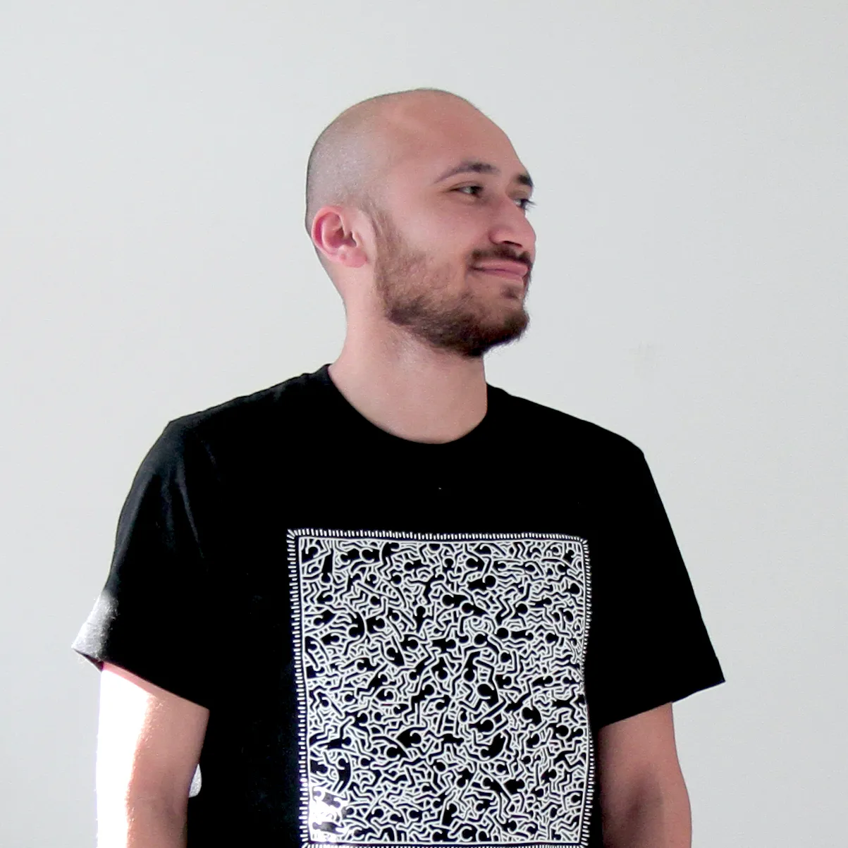 Picture of Arman looking sideways