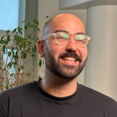 Picture Ferkan smiling for the camera