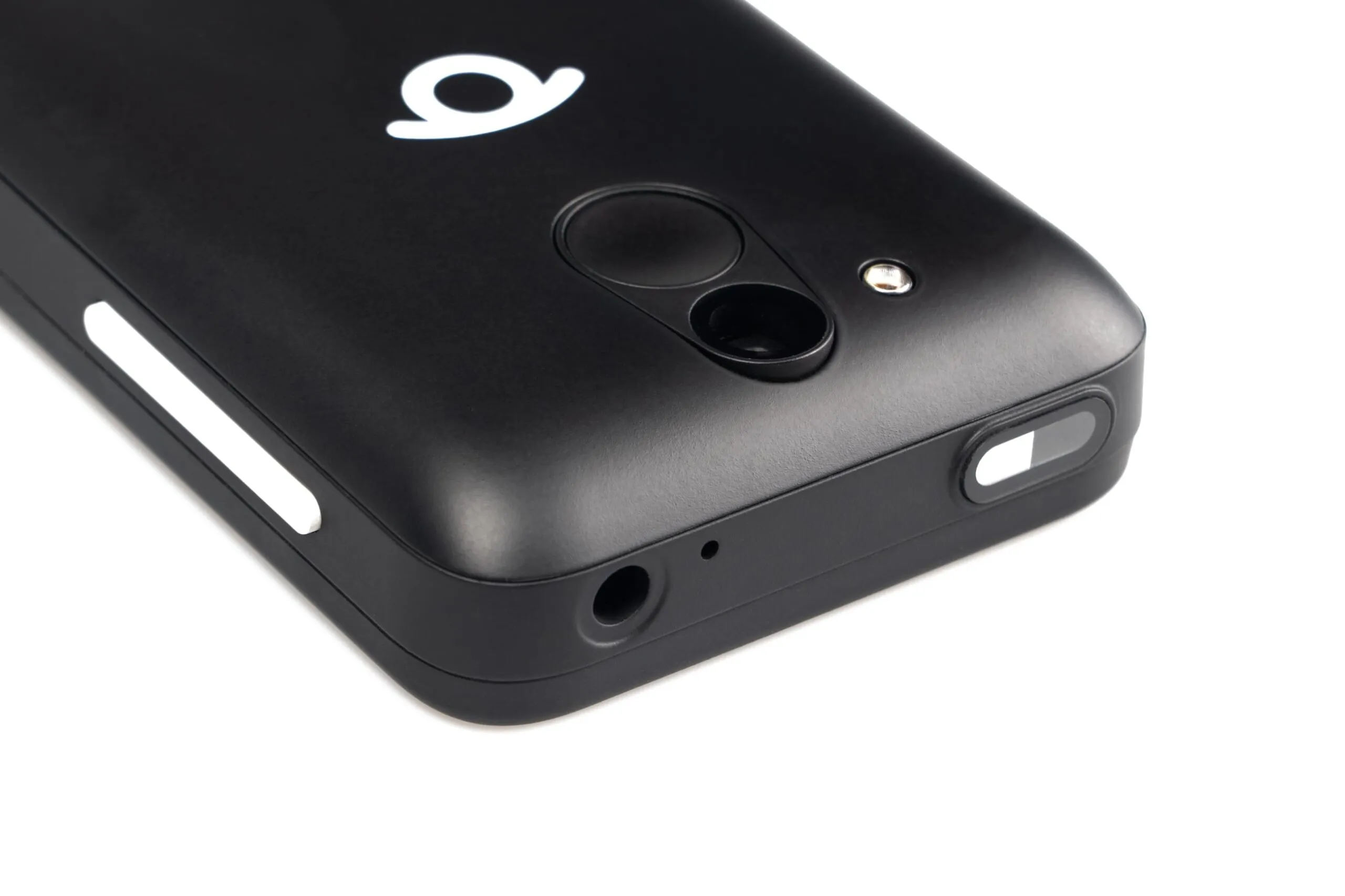 closeup of a blindshell phone