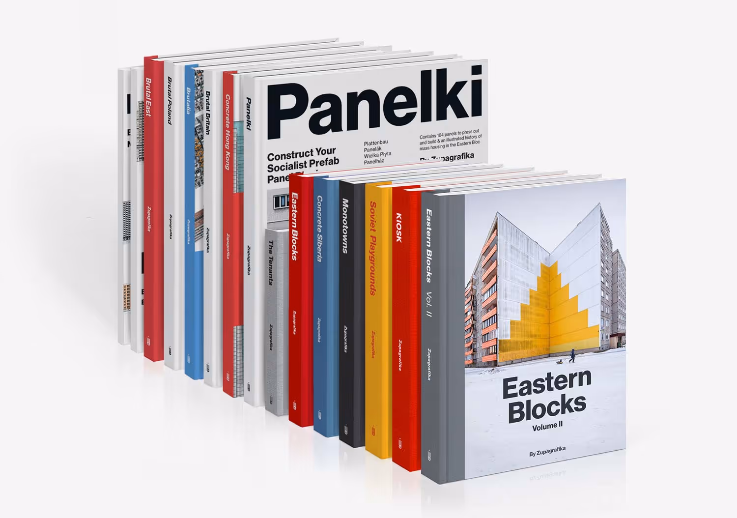 Architecture Books, DIY books and Photography books by Zupagrafika