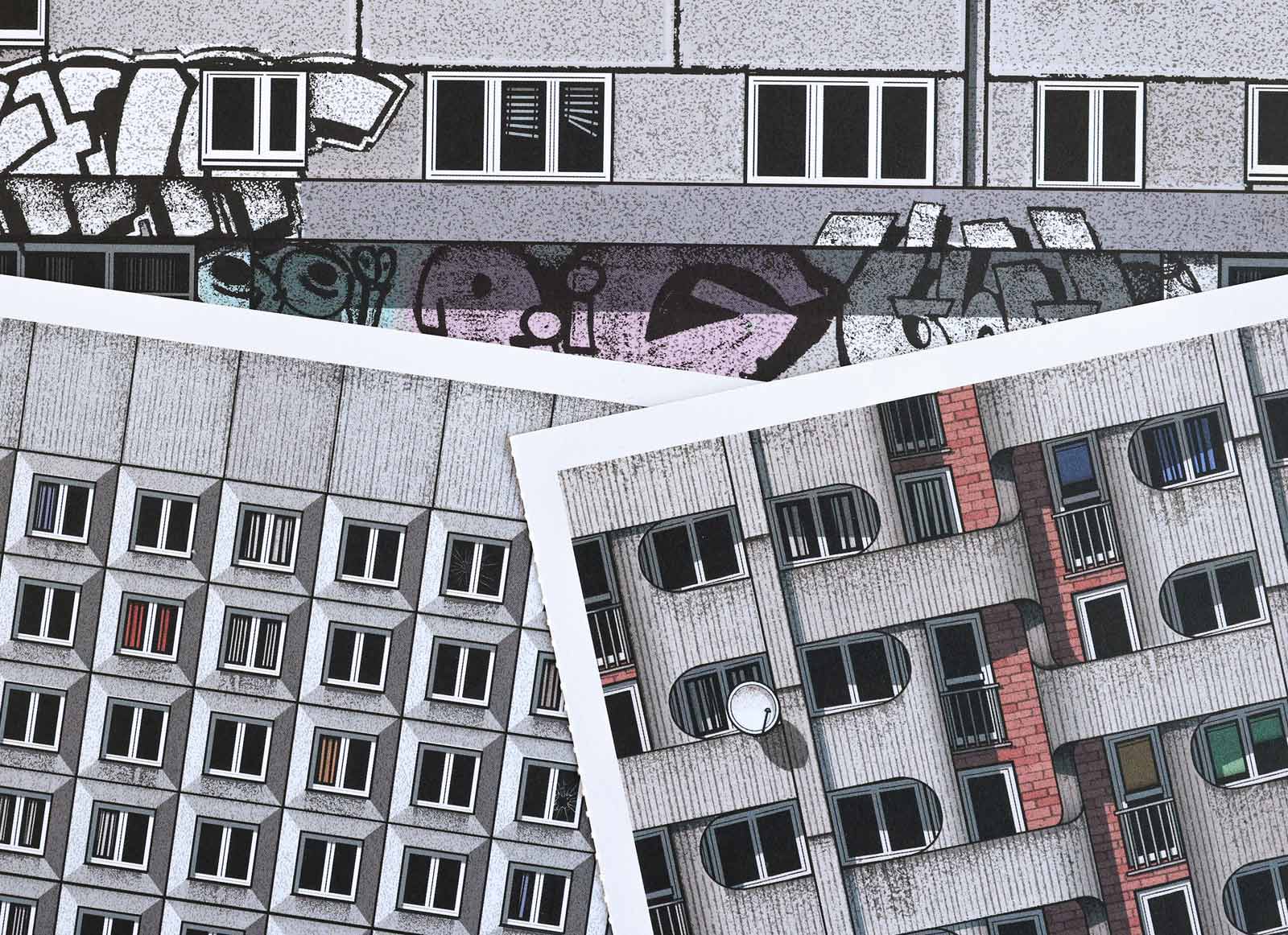 Brutal Posters detail