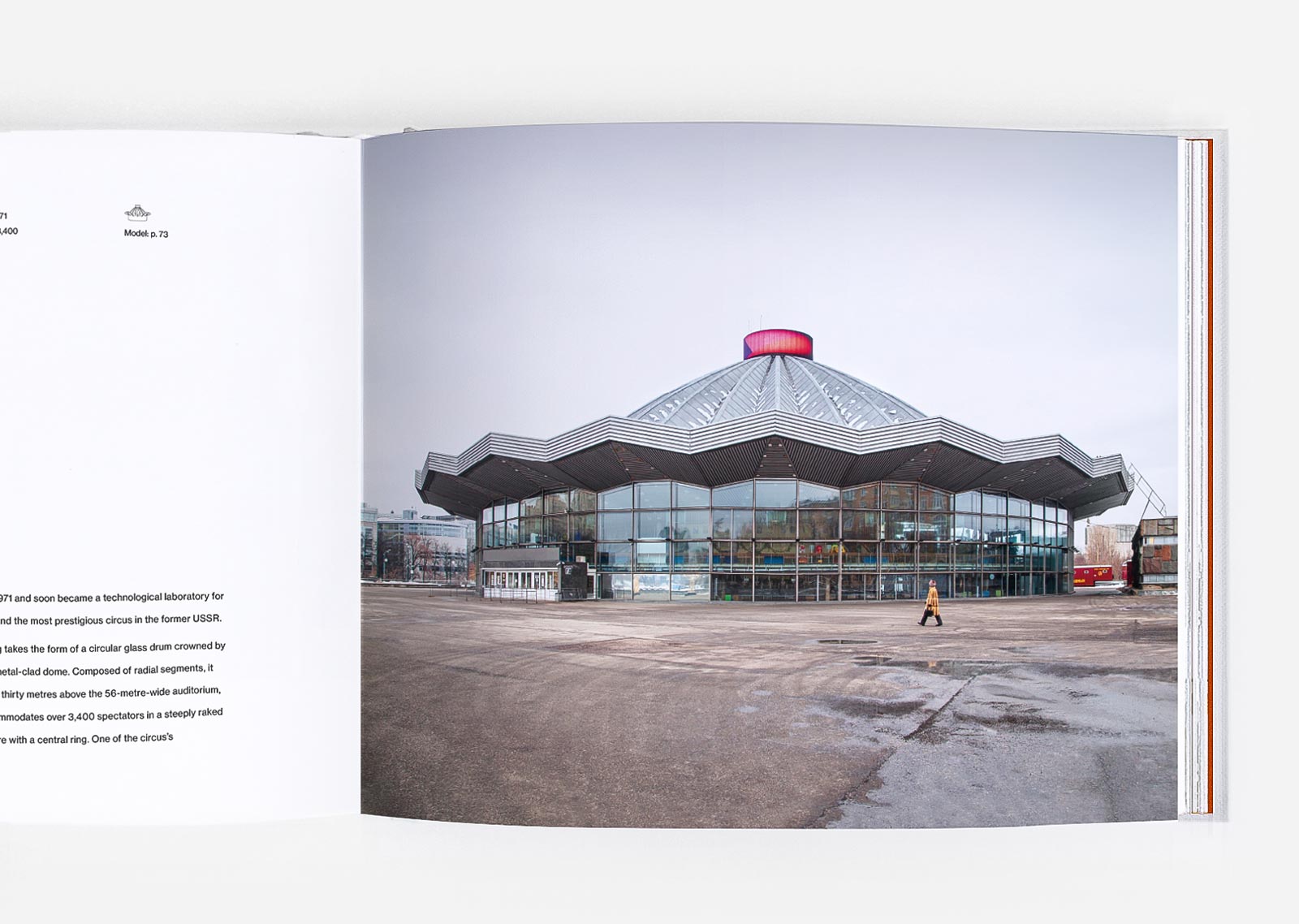 Panoramic view of the Great Moscow State Circus