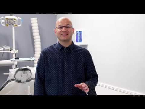 Dr. Abbiati in front of the camera discussing their Emergency Dental appointments.