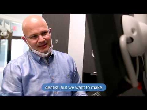 Dr. Abbiati tours you around Island Paradise Dental's office