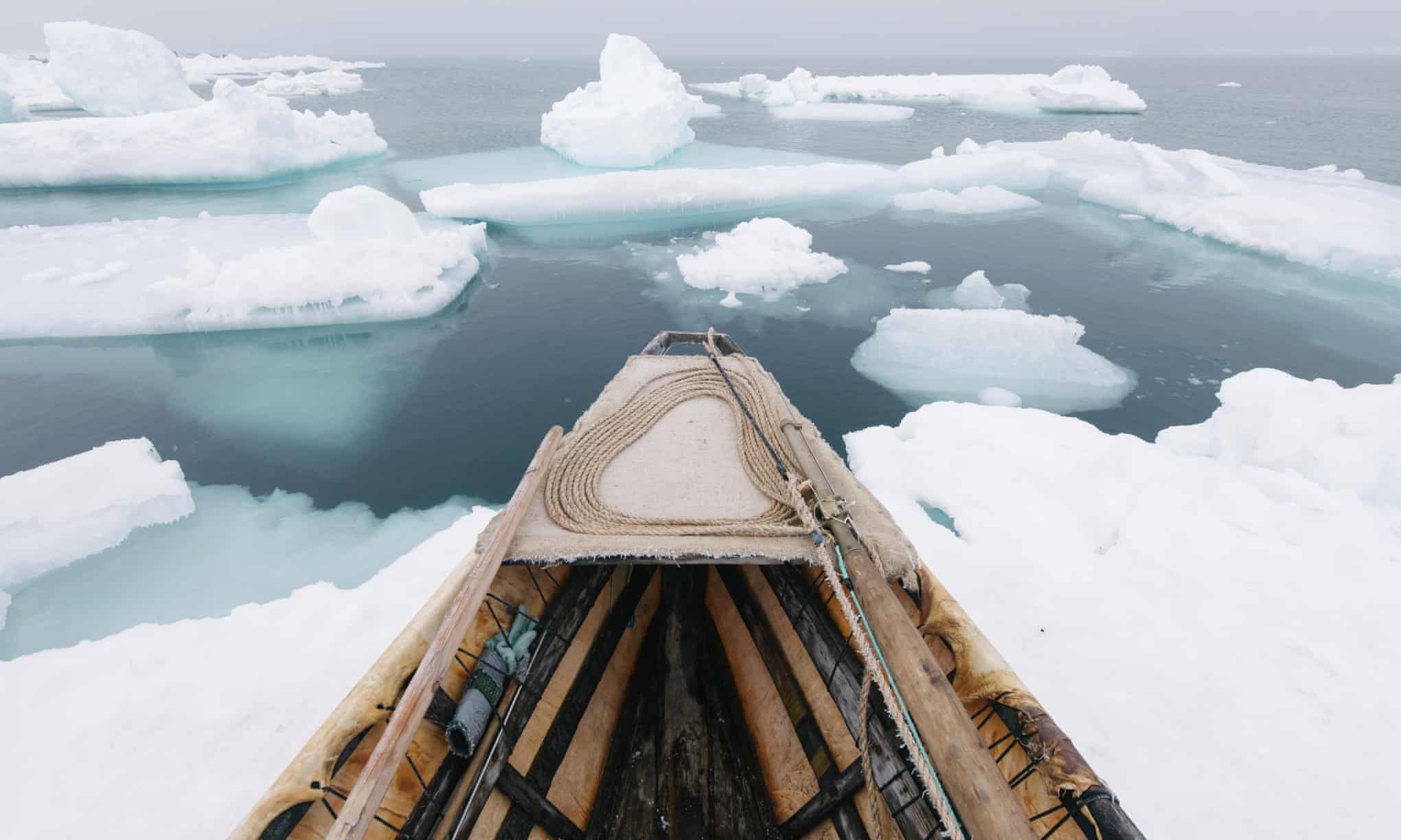 A Traditional Arctic Whaling Vessel