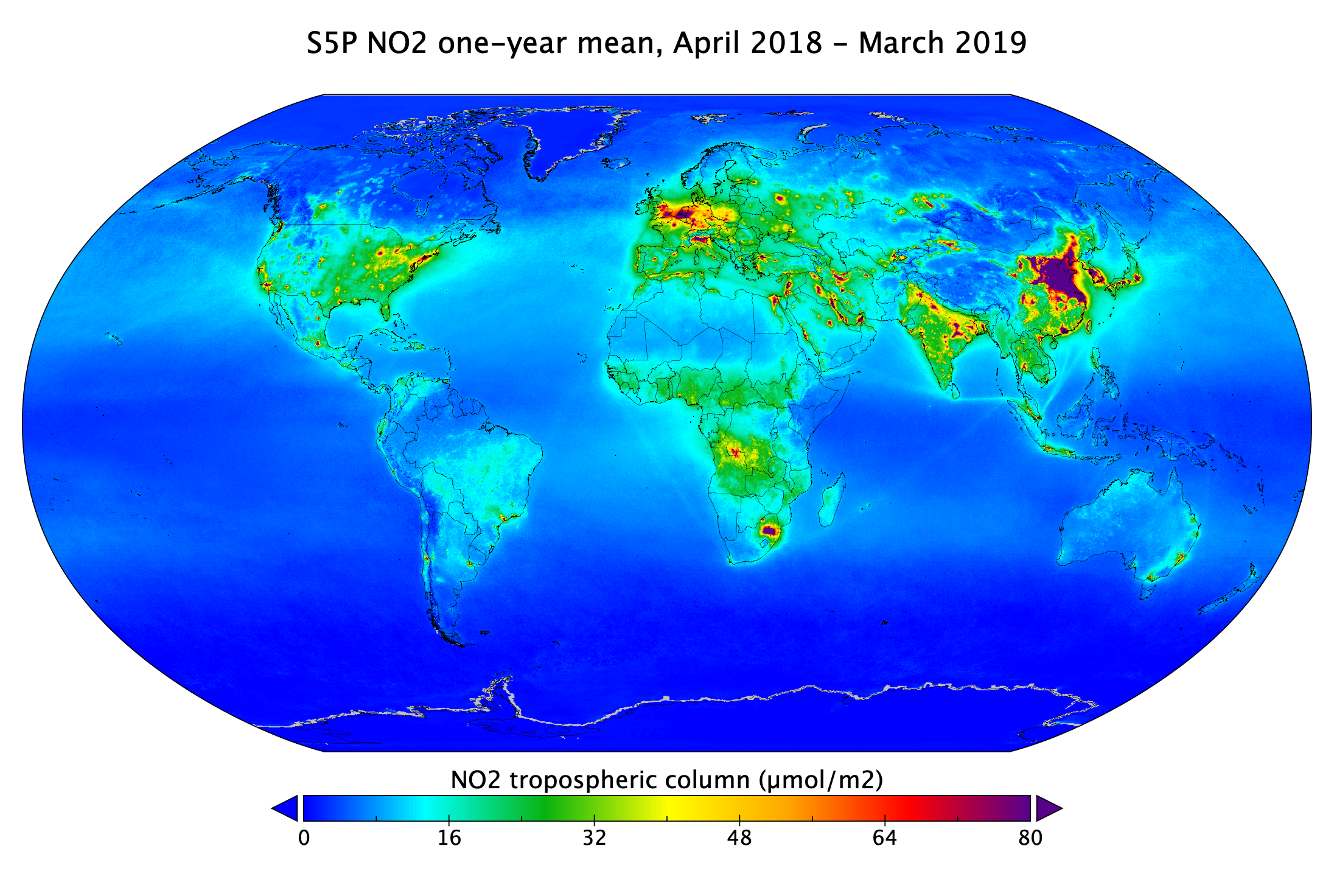 Global Troposheric NO2