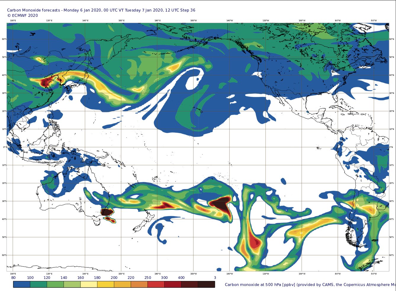 Carbon Monoxide Forecast
