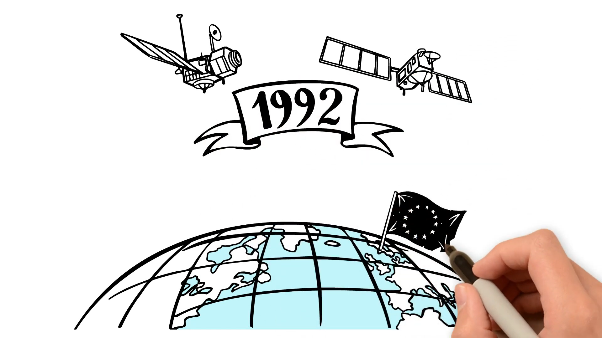This ESA-EUMETSAT scribble animation highlights the Copernicus #Sentinel6 mission and the importance of Earth observation satellites, such as Sentinel-6 Michael Freilich, for measuring global sea level. 