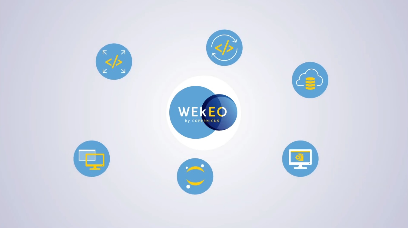 A short video on WEkEO harmonized data access
