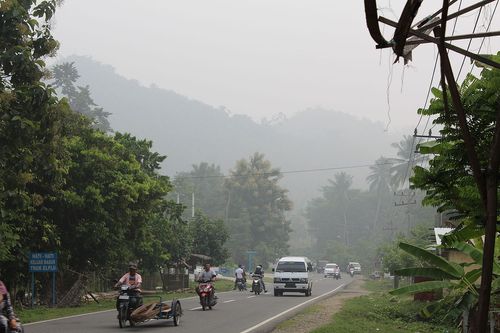 Smog in Aceh, Sumatra