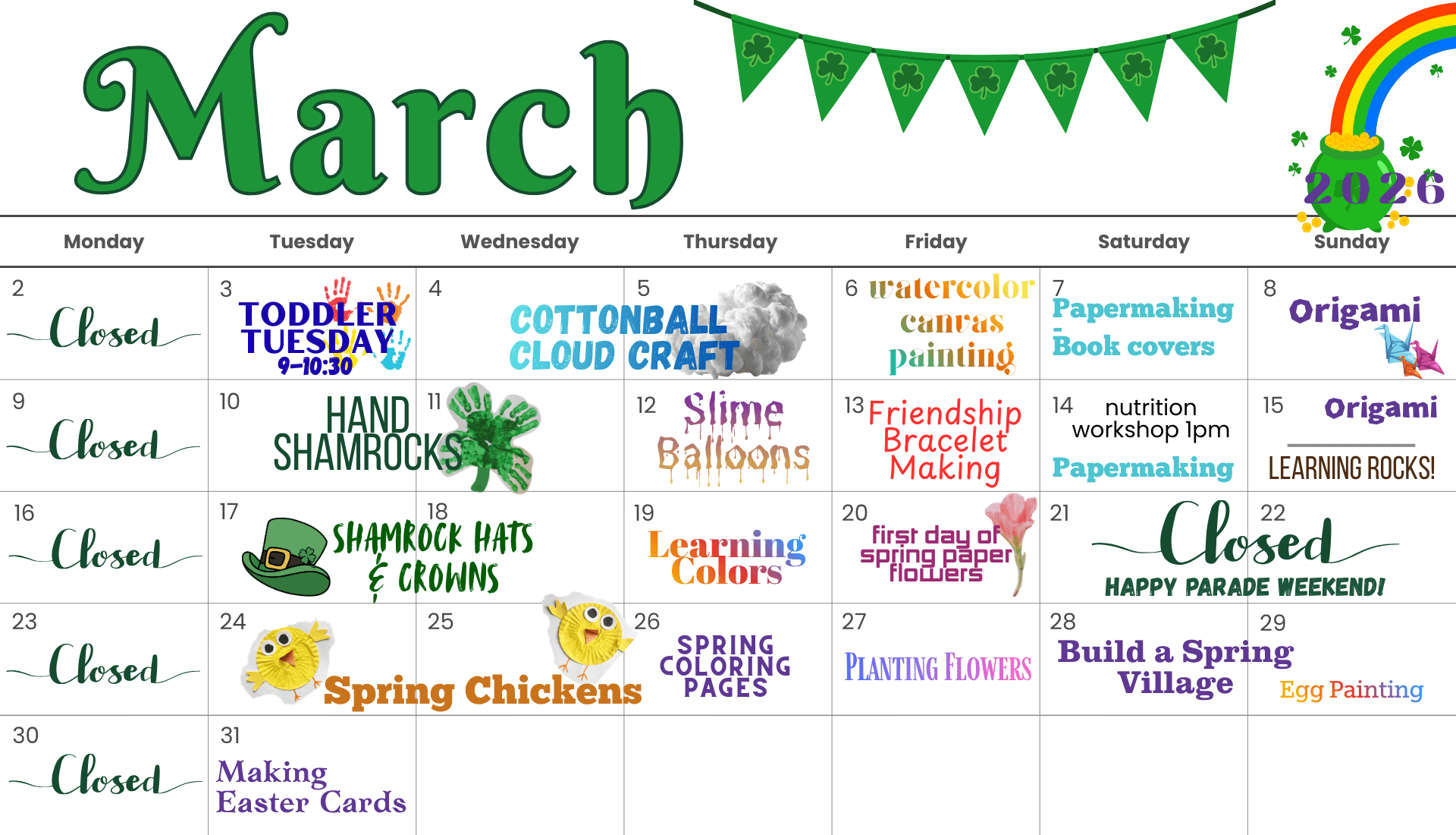 march calendar