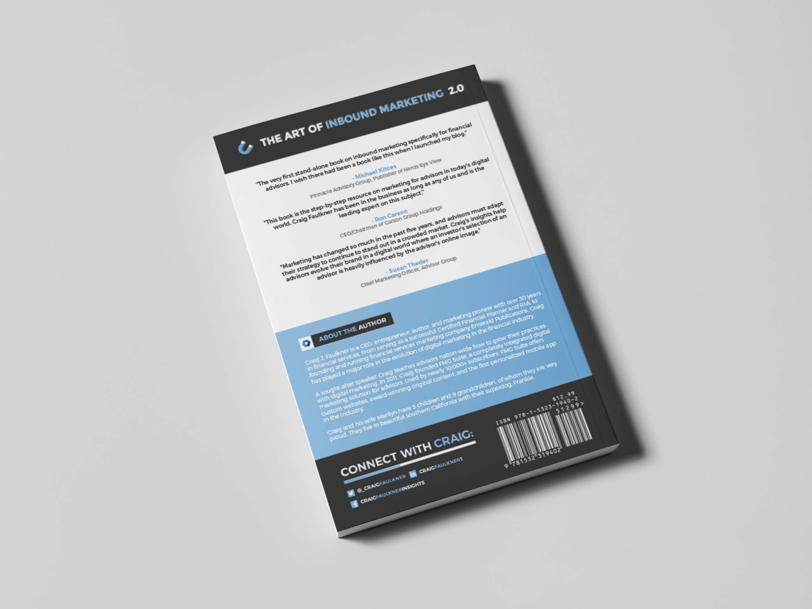 Back Cover of "The Art of Inbound Marketint 2.0"