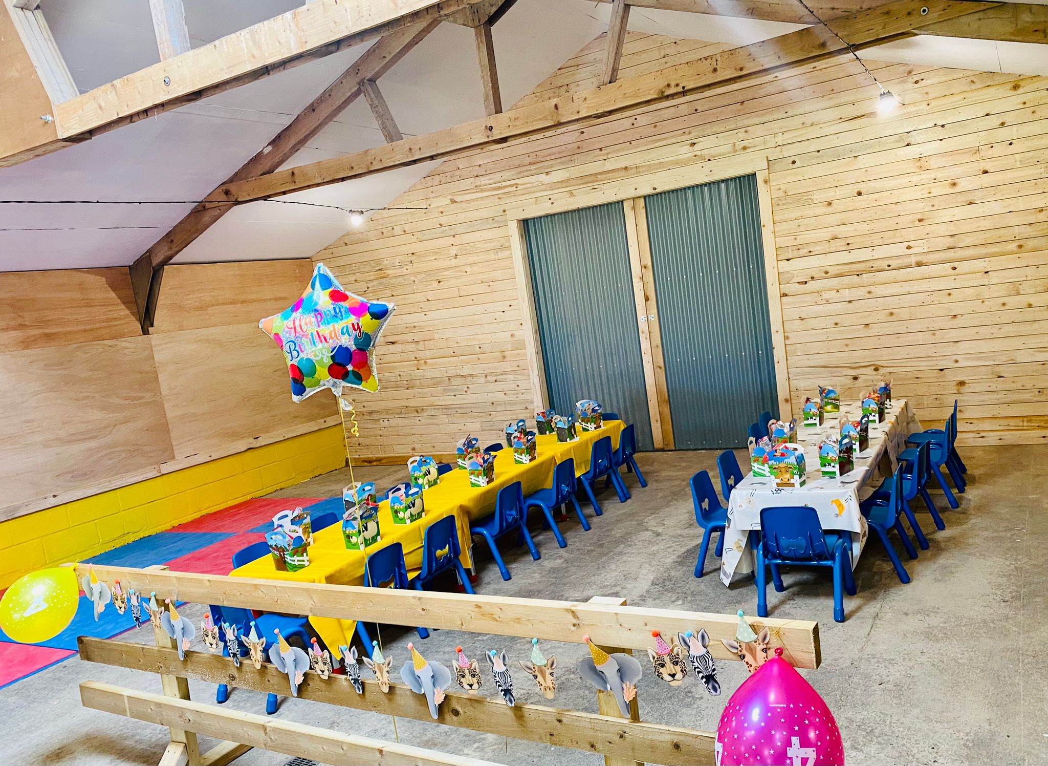 Children enjoying Yard at Yolk