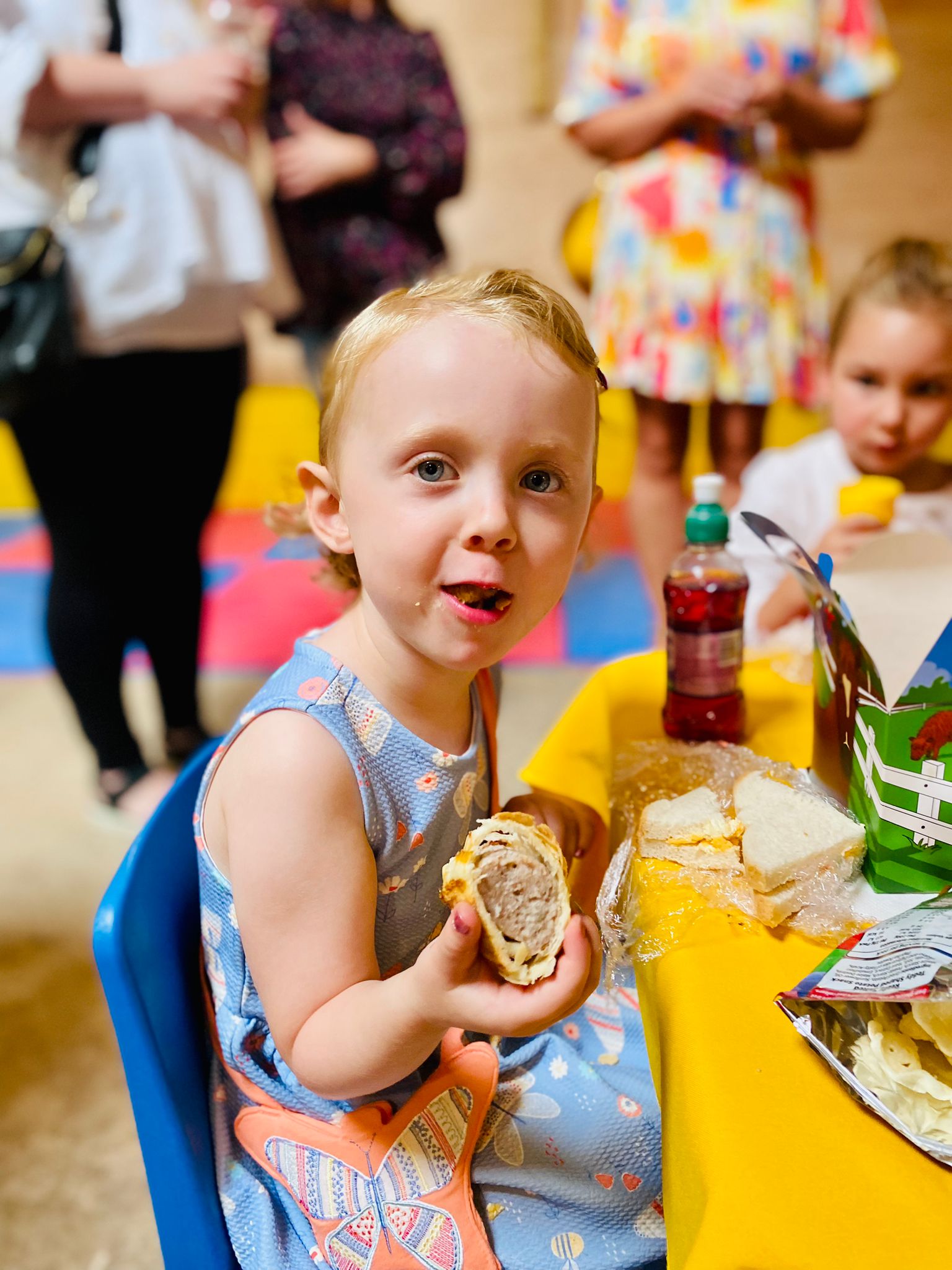 Children's party area at Yard at Yolk