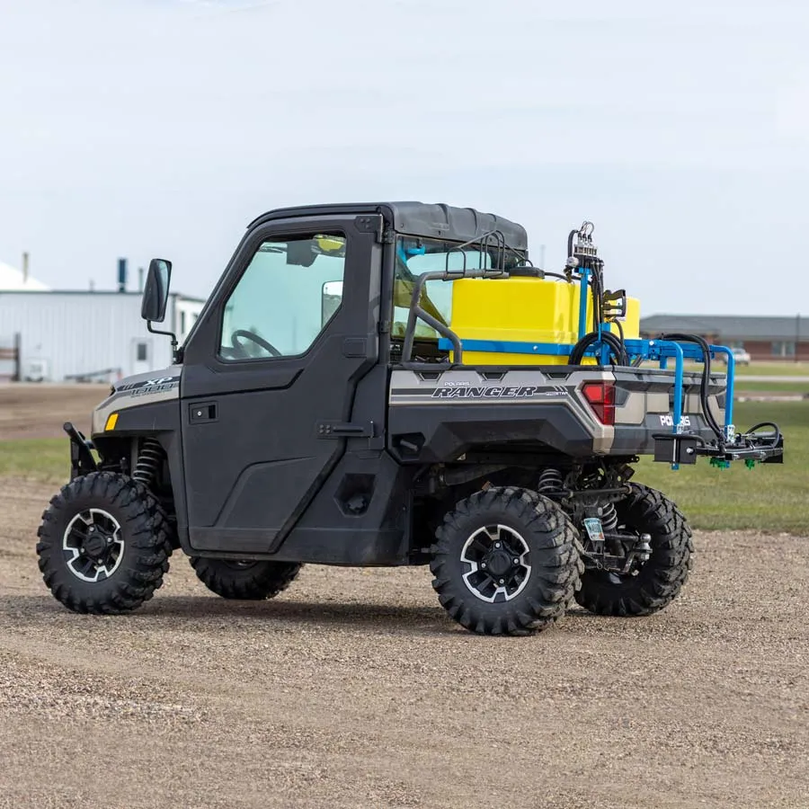utv spayer in bed of utv