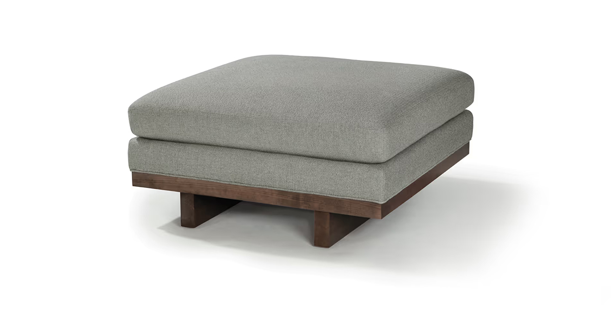 LA Collection Ottoman