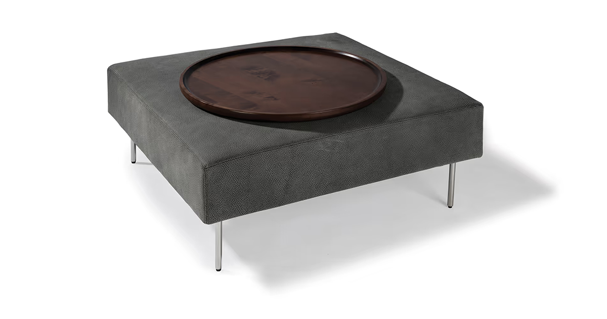 Slice Square Ottoman