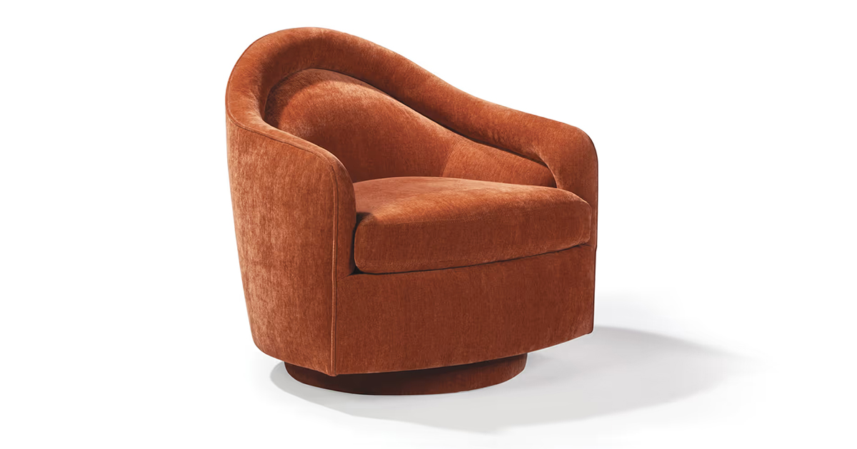 Tear Drop Swivel-Tilt Chair