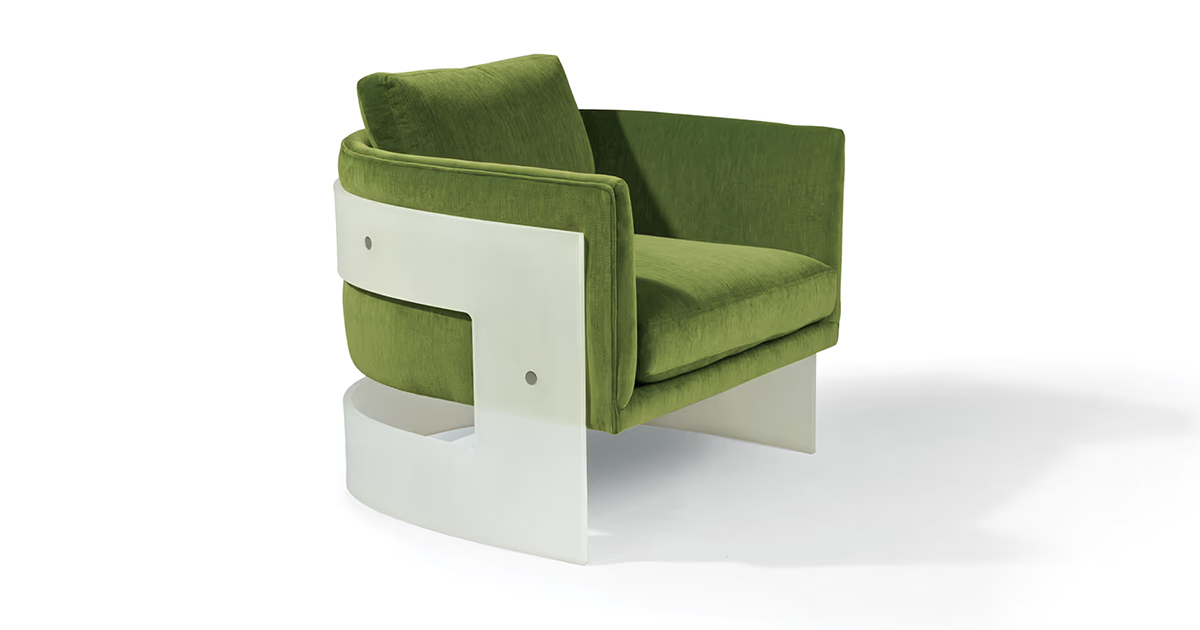 Bond Acrylic Lounge Chair