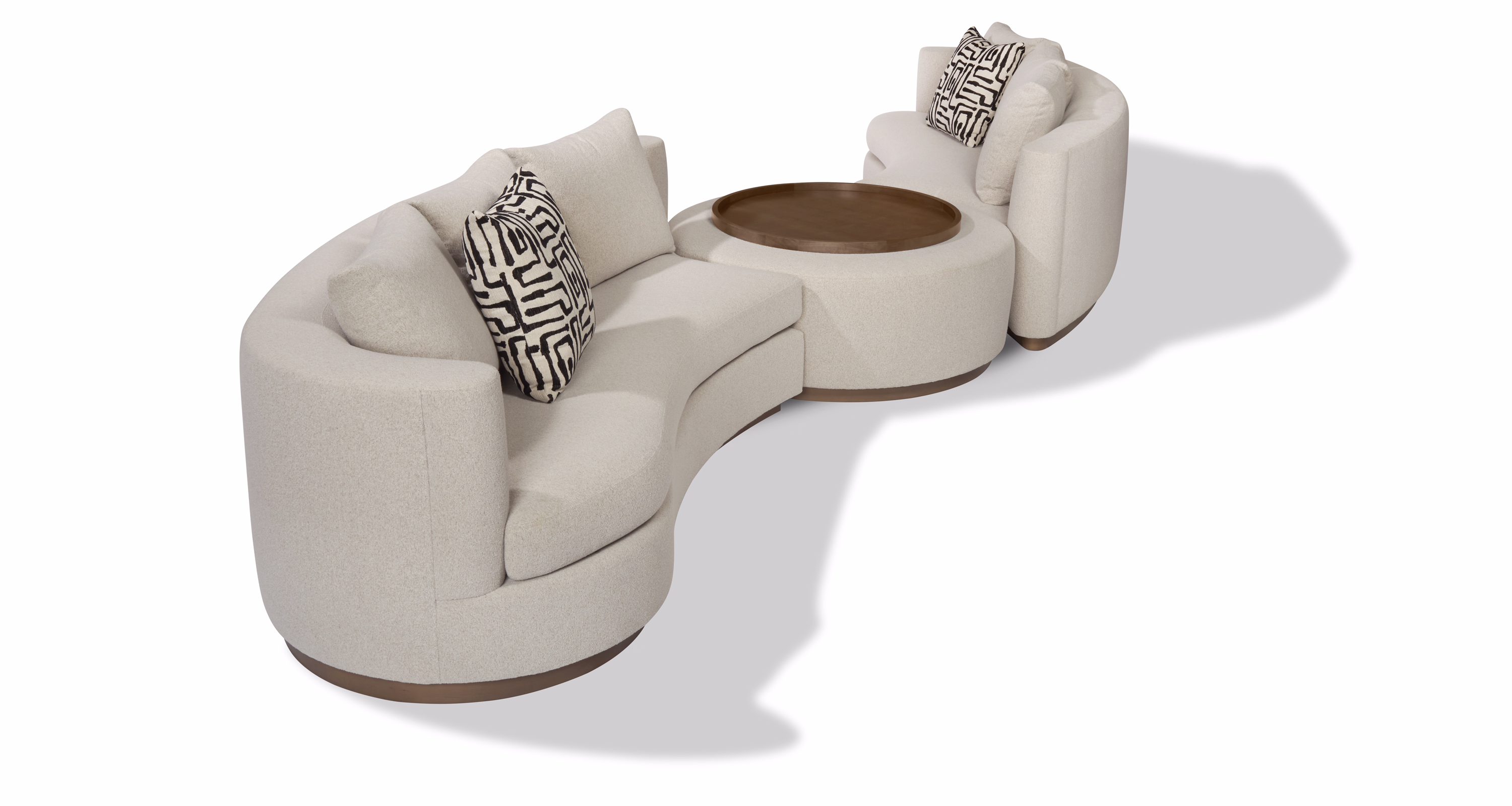 Ooola Sectional with Swivel Ottoman