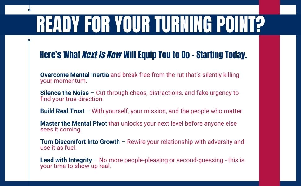 Next is Now Book Description