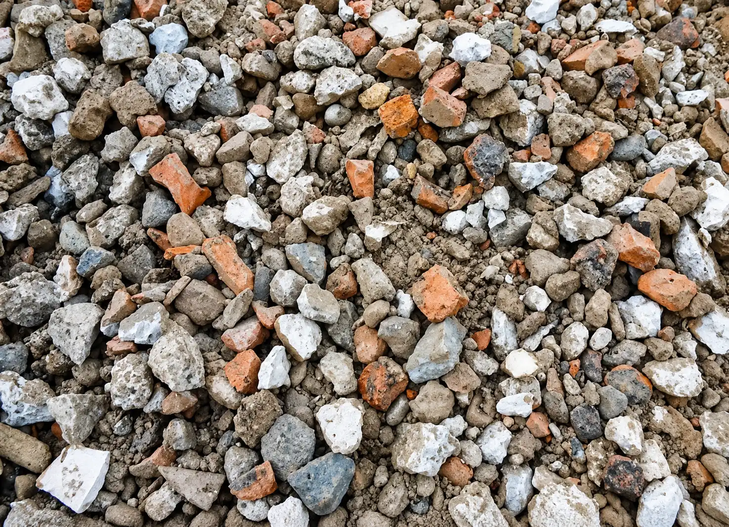 crushed concrete