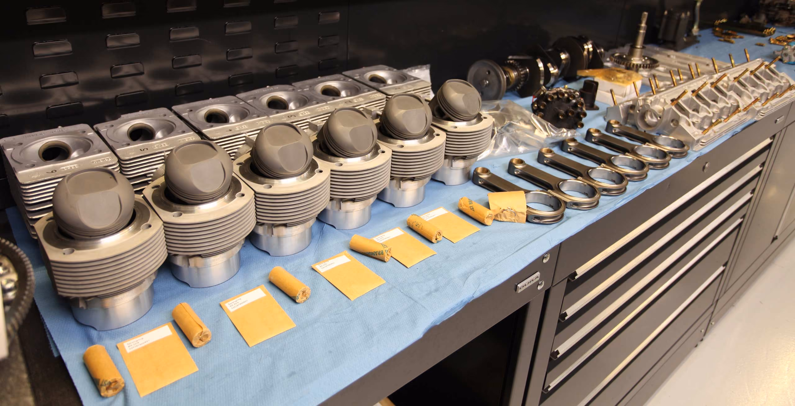 Maxted-Page Porsche Specialists Engine Room
