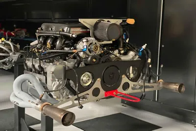 Type M96/77 - 2000 Porsche GT3 R / 3598 cc, 410 hp at 8,200rpm (with air restrictor D =43.1mm)
