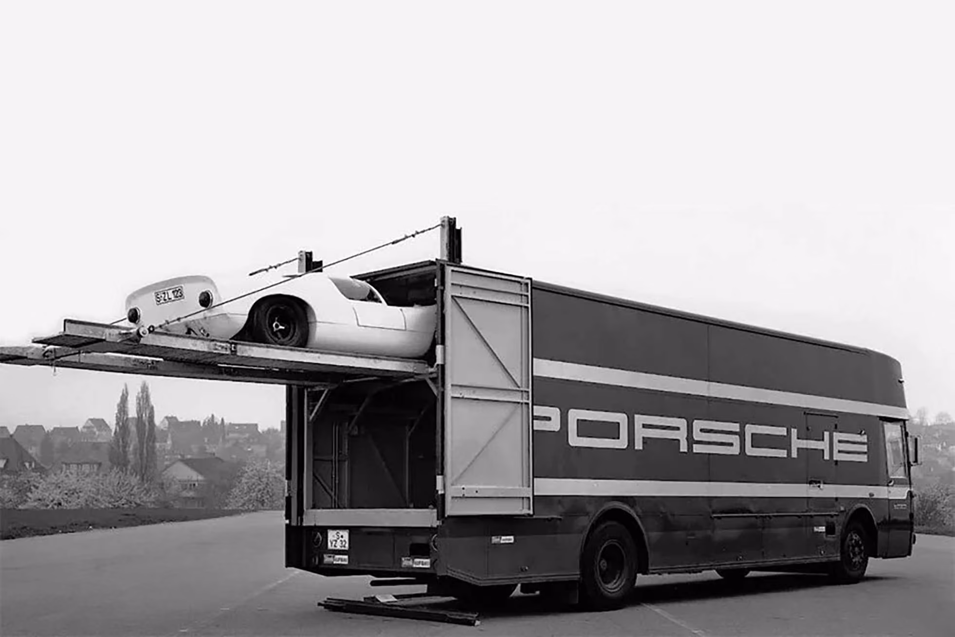 For Sale 1975 Mercedes-Benz O317 Porsche Renntransporter 24