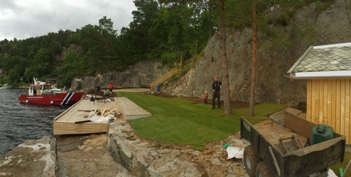 Grønnesbukta i Flekkefjord.