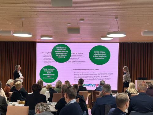 Nina Mevold og Beate Skretting