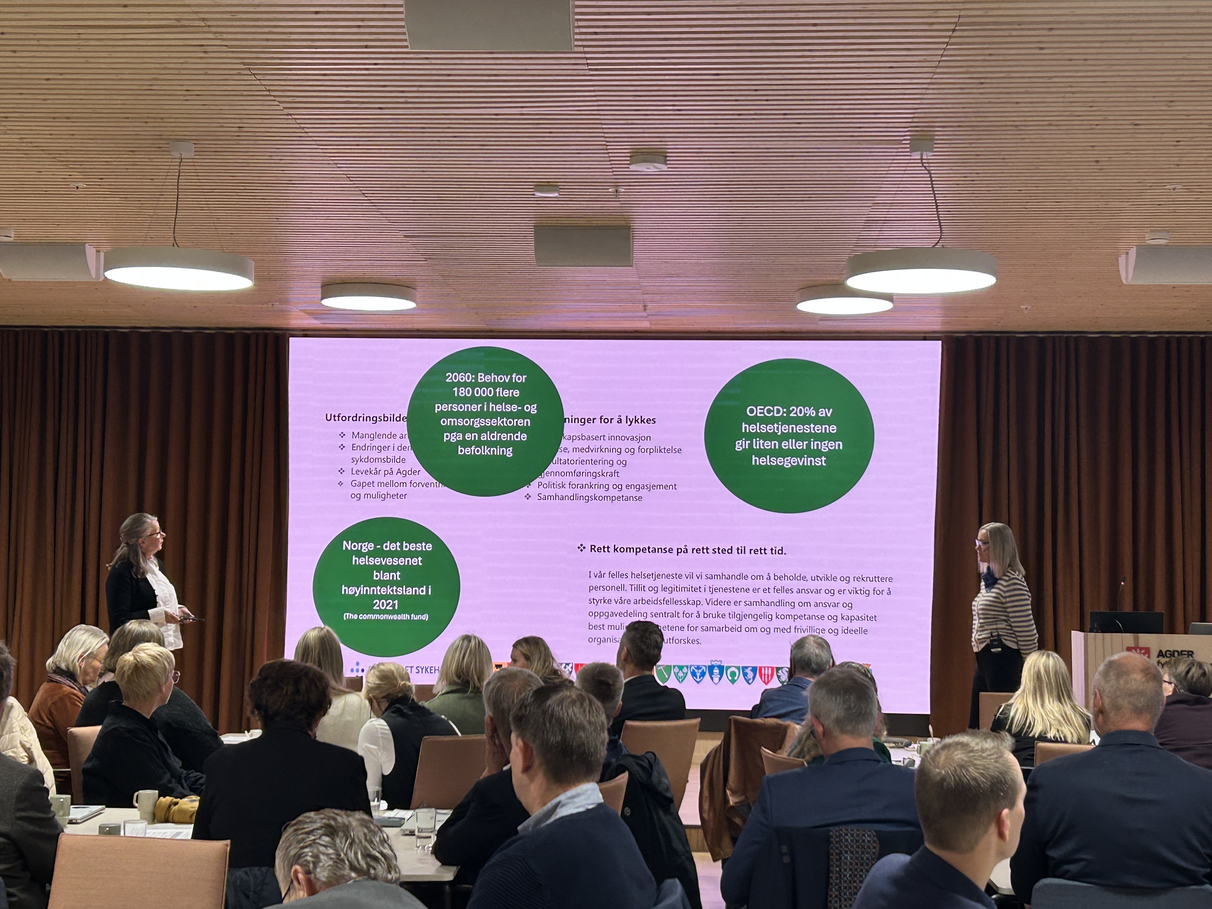 Nina Mevold og Beate Skretting