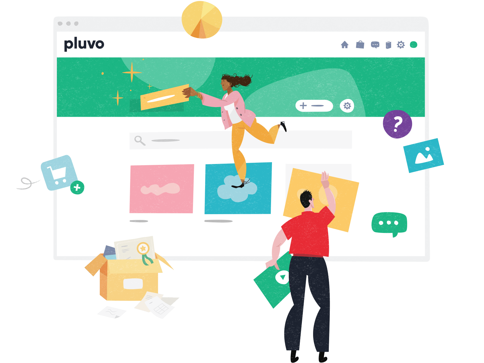 Pluvo - Make your organization's knowledge unforgettable