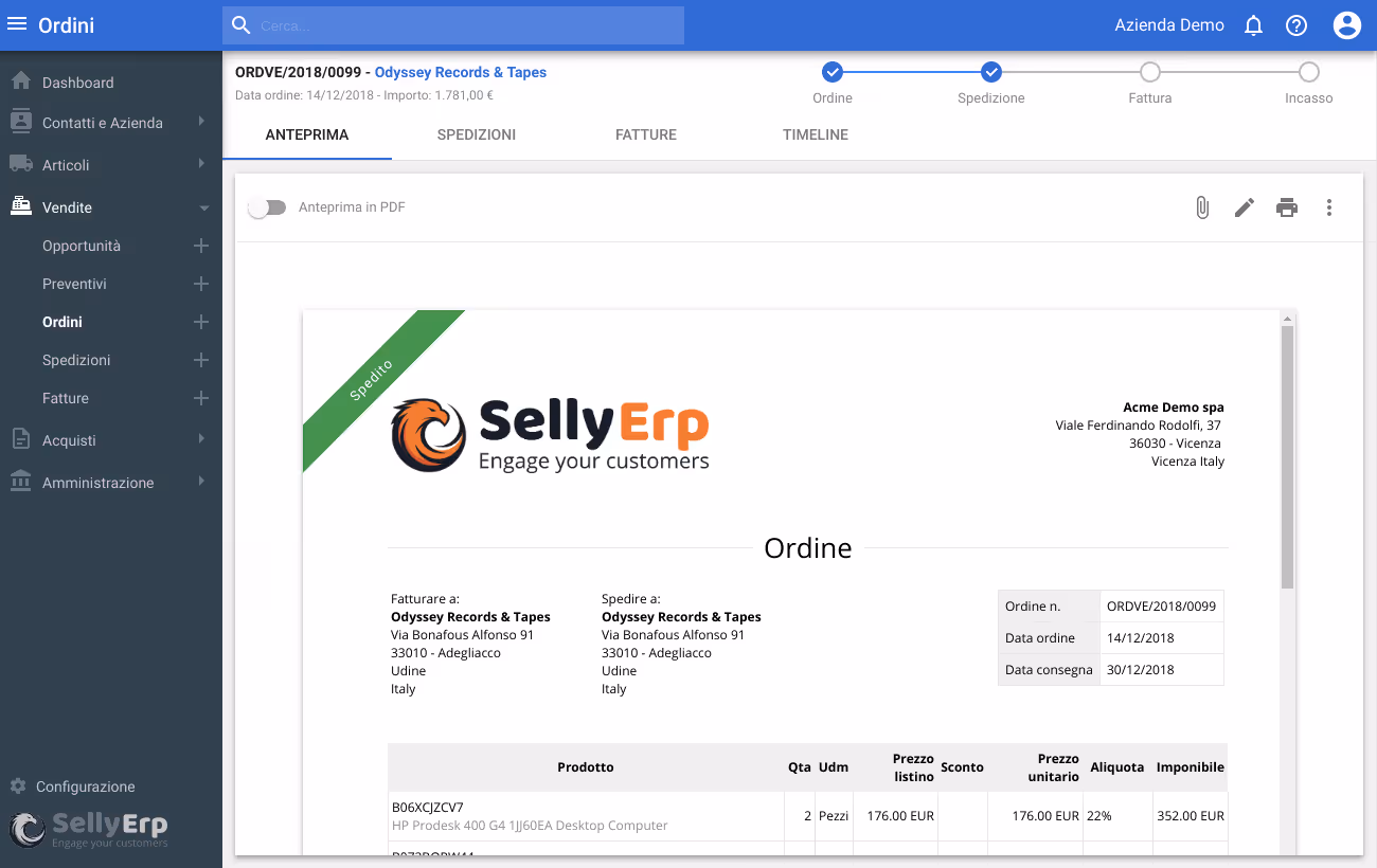Crea efficienza su tutti i flussi di lavoro