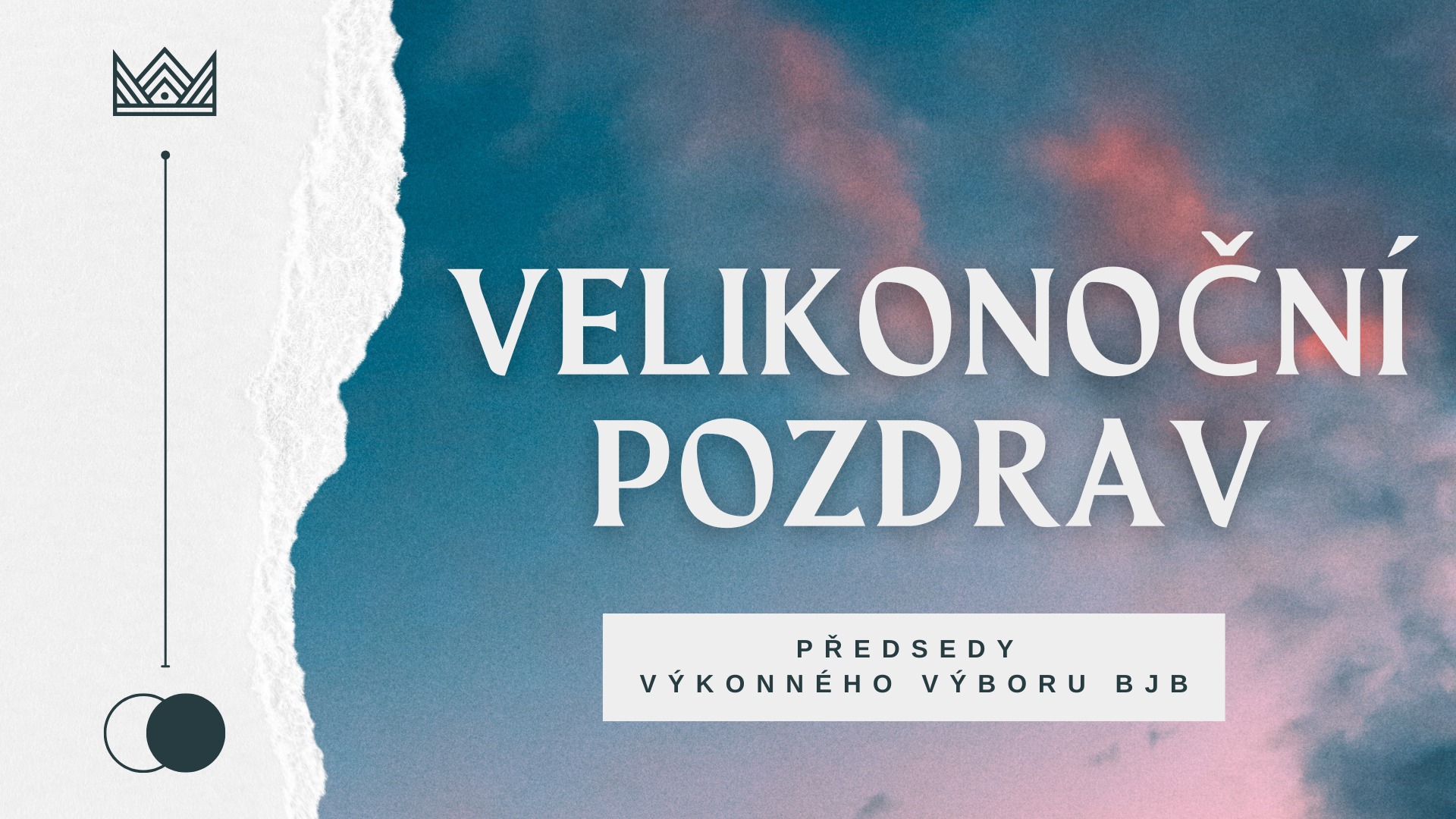 Velikonoční pozdrav předsedy VV BJB