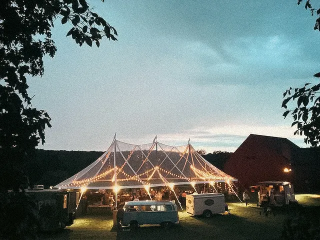 Tenda Ar Livre eyrô tents num casamento