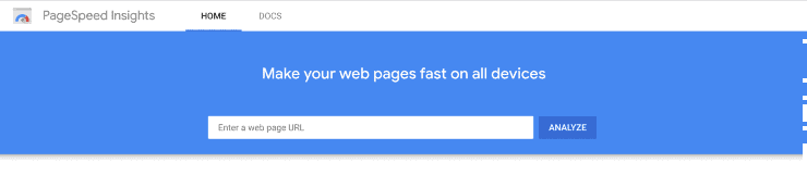How to Improve SEO: A screenshot of PageSpeed Insights