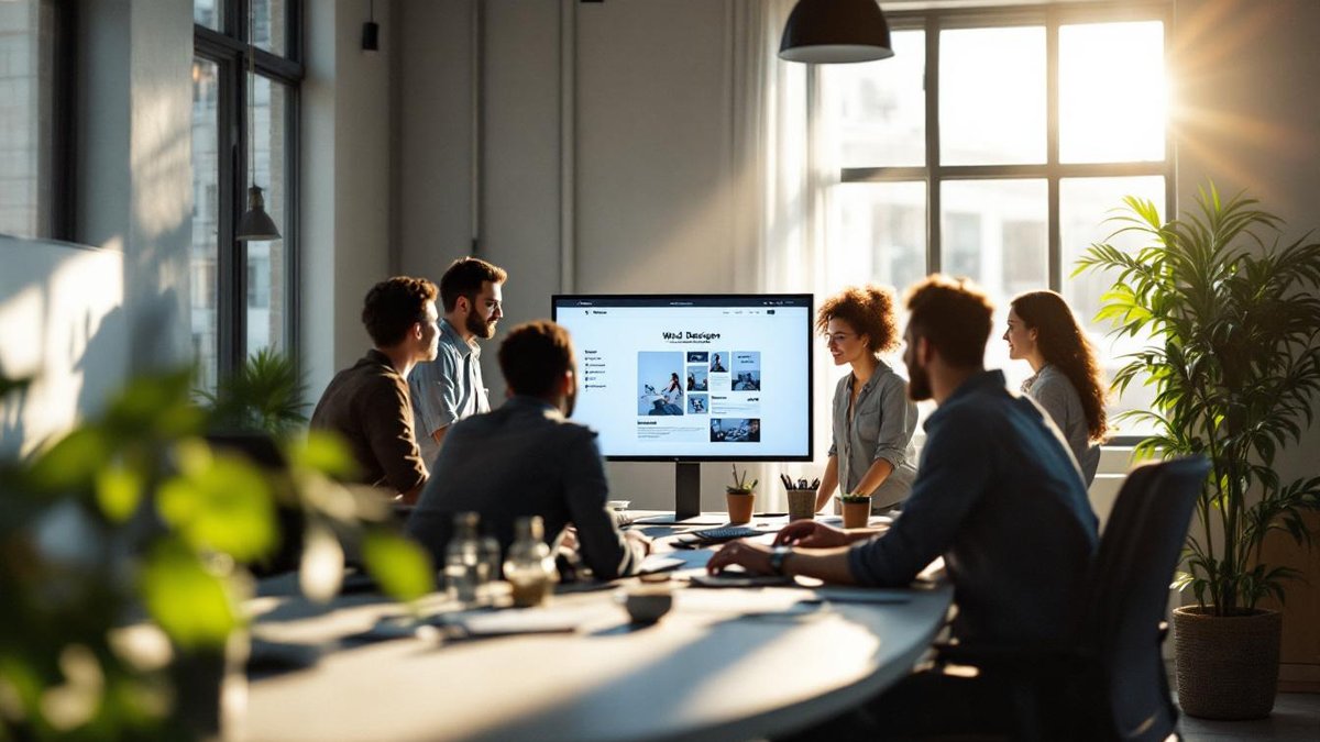 Web designers in Houston creating a user-friendly website