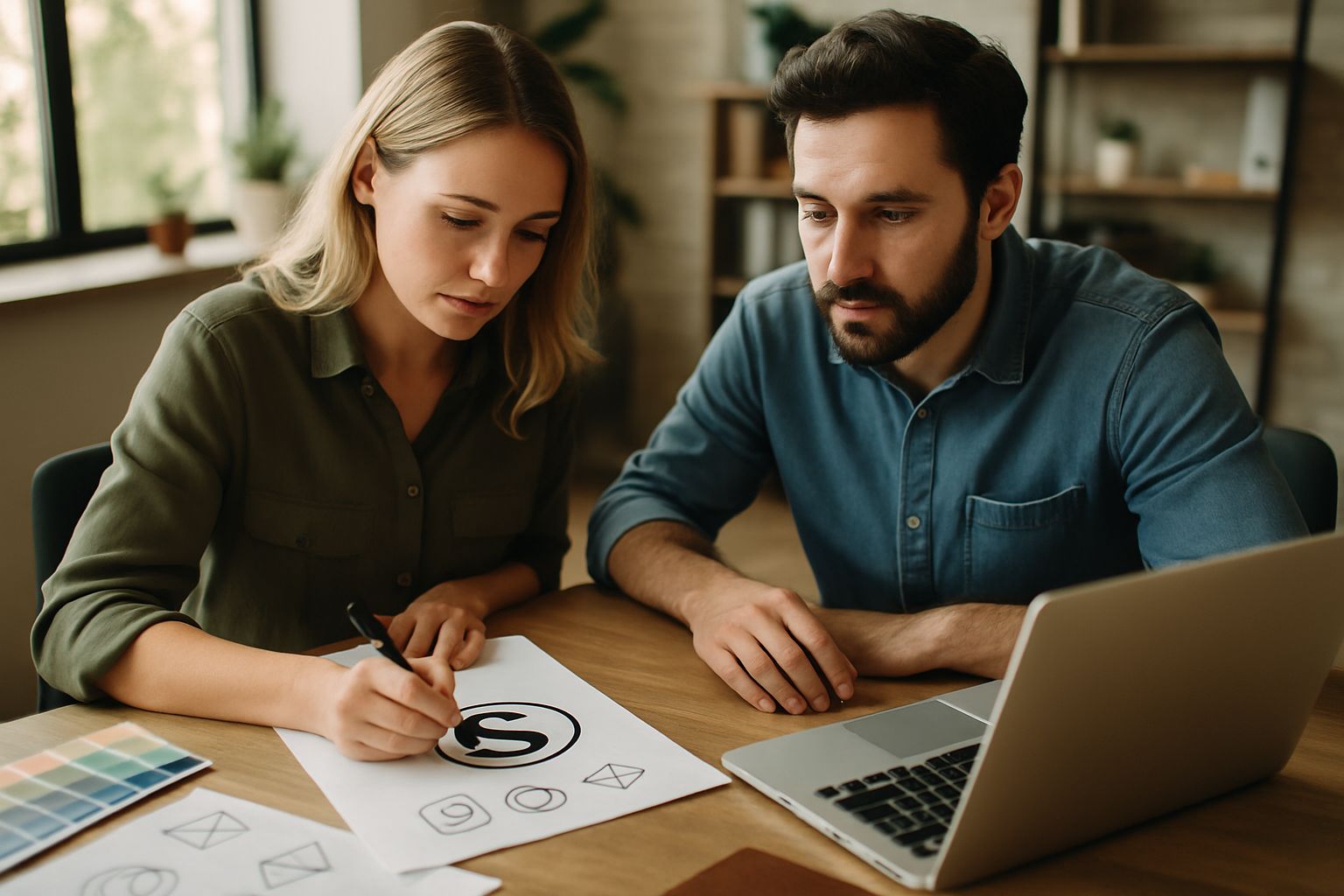How to Create a Logo That Sticks for a The Woodlands business