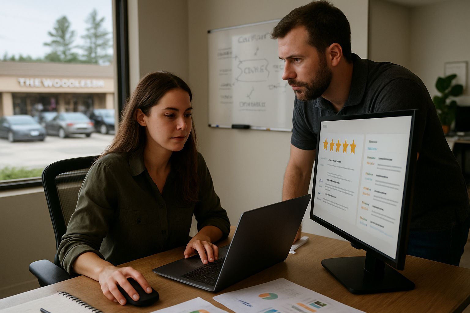 Integrating Review Management with Marketing Strategies for a The Woodlands business