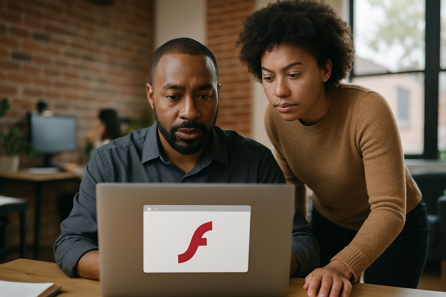 Obsolete Flash Content for a Houston business